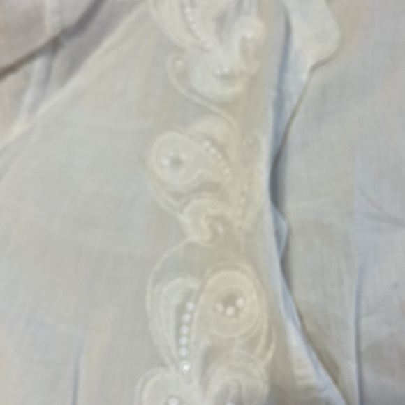 Final price accepted White sequin white shirt - Picture 7 of 8